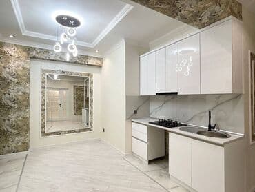 masazır yeni bakı 2 otaq 74 kvm: 2 otaqlı, Yeni tikili, m. Həzi Aslanov, 75 kv. m — 6