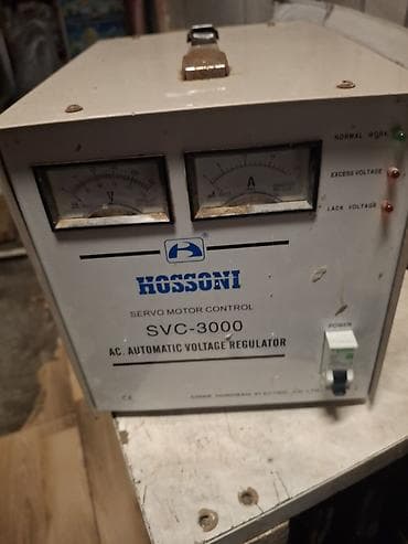 HOSSONI SVC-3000 – AC Avtomatik Gərginlik Tənzimləyicisi (Servo Motor