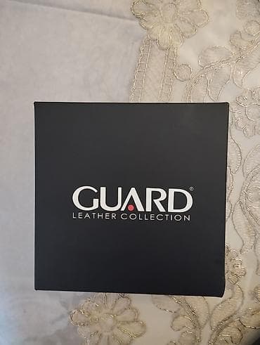təbii daşlar: GUARD Leather Collection kişilər üçün kəmər - Brend: GUARD Leather — 3