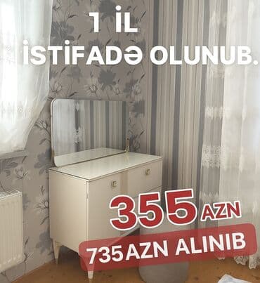 i̇şlənmiş mebellər: Б/у, Трюмо — 1