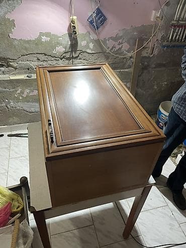 kuxna bari: Mətbəx mebel dəsti – klassik taxta üslub - Material: ağac əsaslı — 2