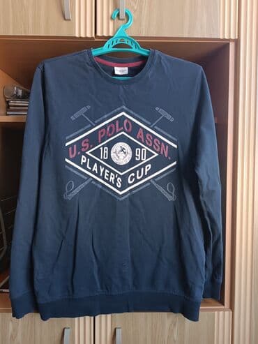 kapsonlu koynekler: Svitşot, U.S. Polo Assn, L, rəng - Göy — 3