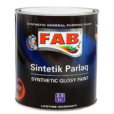 FAB Sintetik Parlaq boyası – ümumi təyinatlı, parlaq sonluqlu sintetik — 1