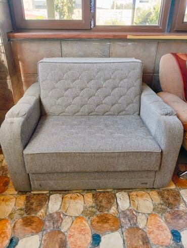 массажные кресло: Кресло-кровать, Ткань — 1