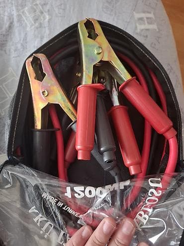 Akkumulyator üçün start kabelləri (booster kabellər) - Güc: 1200 AMP
