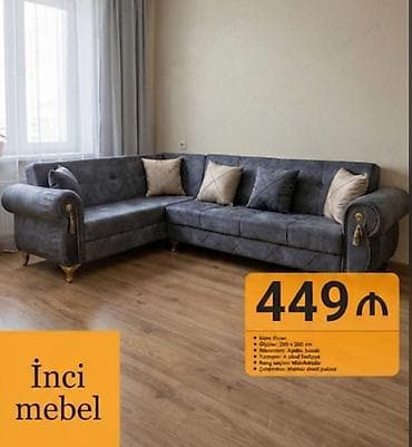 Künc divan, Yeni, Açılan, Bazalı, Parça, Şəhərdaxili pulsuz çatdırılma — 1