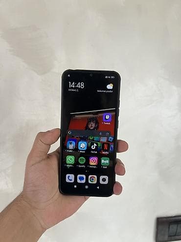 xiaomi note 10: Redmi 10C, 64 GB, rəng - Qara, Barmaq izi — 7