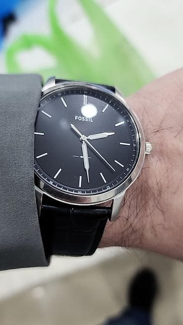 kiwi saati: Qol saatı, Fossil, rəng - Qara — 1