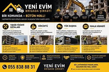 kor zona: “Yeni Evim” – Yükdaşıma və Usta Xidməti - Ev və ofis köçürmə - Mebel — 5