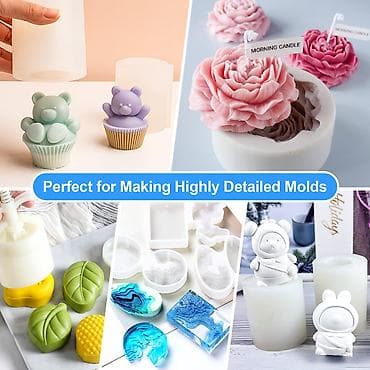Yüksək keyfiyyətli silikon qəlib hazırlama dəsti! Epoksi (epoxy) — 5