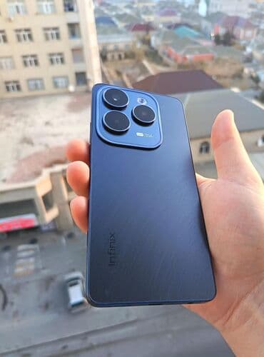 note 8 kabro: Infinix Note 40 Pro, 256 GB, rəng - Göy, Sensor — 7