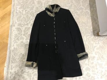 Qadın geyimləri: Palto, rəng - Qara — 1