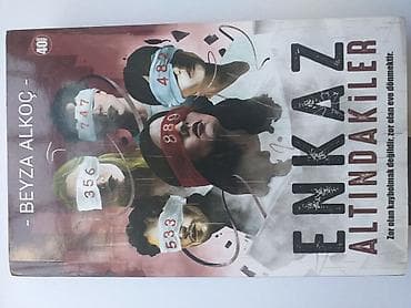 oyun diskleri: Məhsul: Kitab – “Enkaz Altındakiler” Müəllif: Beyza Alkoç Nəşriyyat — 1
