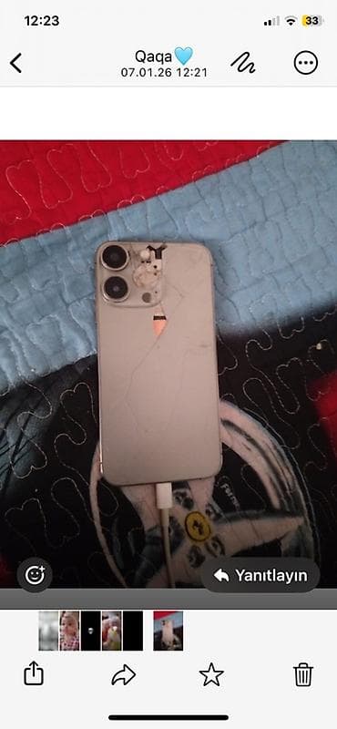 ayfon 7 s: IPhone 15 Pro, 64 GB, Gümüşü, Face ID — 2