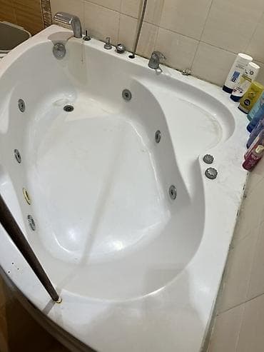 Ev və bağ: Hidromasajlı künc vanna – Sesera - Brend: Sesera (etiket üzərində) - — 5