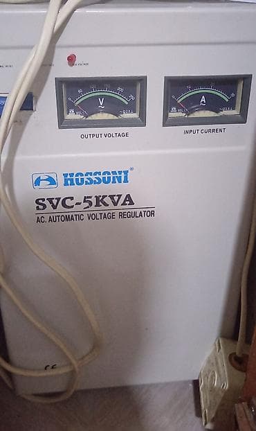 ucuz tekstil: İşlənmiş, Ev üçün, 1 faza, Gərginliy stabilizatoru, Digər gərginlik — 1
