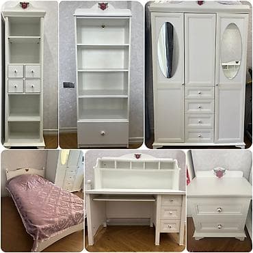 mdf metbex mebelleri: Qız üçün, Təknəfərlik çarpayı — 1