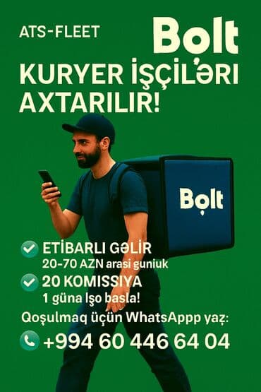 woltda işləmək: Moto-kuryer tələb olunur, Gündəlik ödəniş, Təcrübəsiz — 3