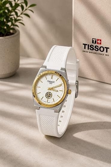 Yeni, Qol saatı, Tissot, rəng - Ağ — 6
