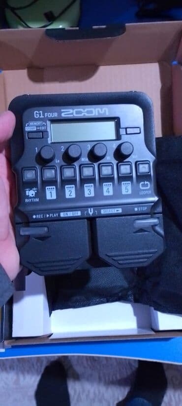 tuner satilir: Zoom G1 Four təcili Satılır! Gitara, Skripka, Elektron Saz — 1