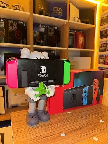 Nintendo Switch: 🎮 Nintendo Switch — 64GB microSD + Proşivkalı Oyun həvəskarları üçün — 3