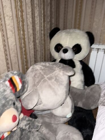 куклы монстер хай: Böyük ölçülü plyuş oyuncaqlar dəsti Məhsulun tərkibi: - Panda plyuş — 1