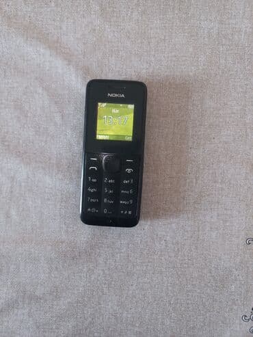 Nokia 105 4G, rəng - Qara, Düyməli