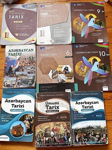 Məktəb dərslikləri: Məktəb və abituriyentlər üçün fənn kitabları və test topluları dəsti — 3