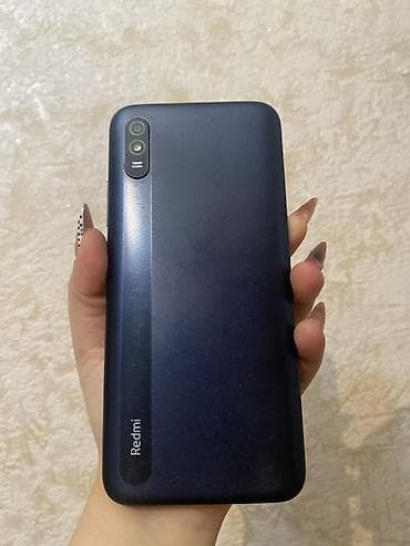 Mobil telefon və aksesuarlar: Redmi 9A, 32 GB, rəng - Qara, Sensor — 6