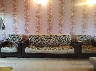 İşlənmiş, Divan, 2 kreslo, Divan, Bazalı, Açılan