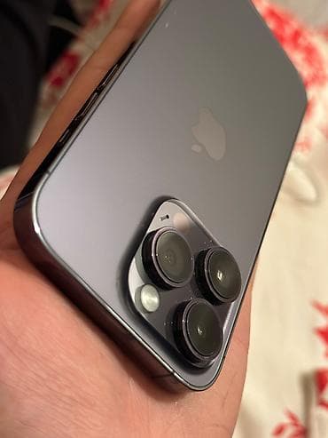 mac pro: IPhone 14 Pro, 128 GB, Deep Purple, Simsiz şarj, Sənədlərlə, Face ID — 2