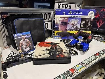 ucuz iphone 8: Sony PlayStation 4 Slim 1TB “Mega Nabor” komplekti ideal vəziyyətdə — 1