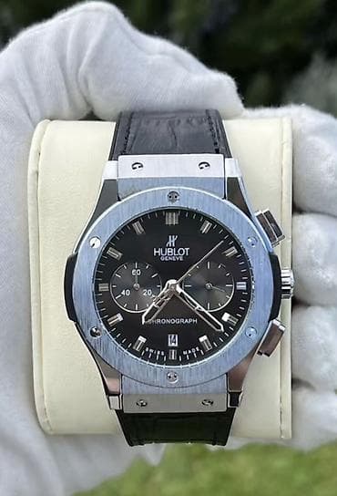 saat remen: Qol saatı, Hublot, rəng - Qara — 1