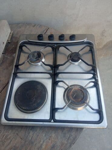 işlənmiş qaz sobaları: Plitə Qarışıq, Stolüstü, 4 gözlü — 3