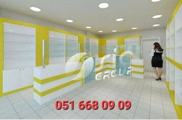 meblər: Aptek vitrin mebeli sifarişi — 1