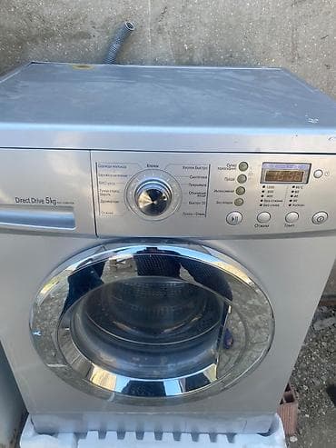 Paltaryuyan maşın LG, 5 kq, İşlənmiş, Avtomat, Qurutmasız — 2