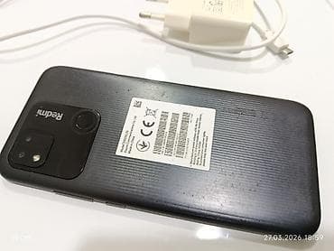 kamera dəsti: Redmi 10A, 128 GB, rəng - Qara, Barmaq izi — 9