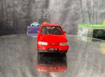 metbex tavan modelleri: Коллекционная модель Lada VAZ 110 Red 1998 Welly Scale 1:34 Art. — 8