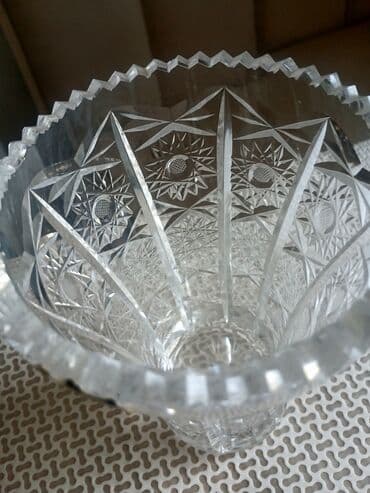 Kiçik ölçüdə boqema xrustal güldan və ya salfet qabı kimi istifadə — 3