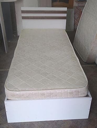 stenka mebel: İşlənmiş, Təknəfərlik çarpayı, Bazasız, Matras ilə — 1