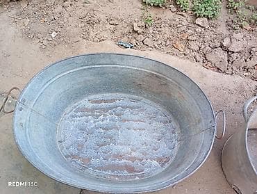su samuru: Sinklər və vedrə – sinklənmiş metal dəst - Material: qalvanizə — 4