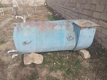 Бочки: Бак, Металл, 1000 л. л, Б/у, Самовывоз — 3