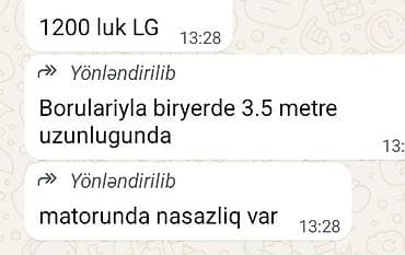 islenmis kondisenerler: LG split kondisioner (12000 BTU) - Marka/model: LG, təxminən 12000 — 3