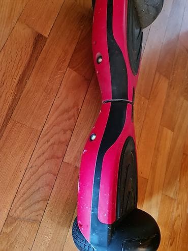 tek teker scooter: Hovərbord – 2 təkərli elektrik skuter - Rəng: qırmızı/qara - Korpus — 2