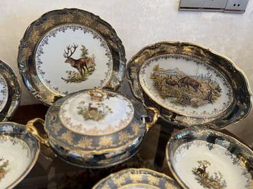 nahar: Nahar dəsti, rəng - Ağ, Farfor — 4