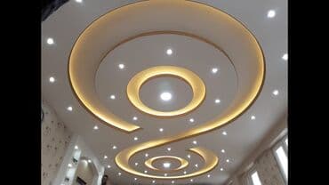 Istənilən növ alçıpan fiqurlarının yığılması tv agentlərin ara kesme