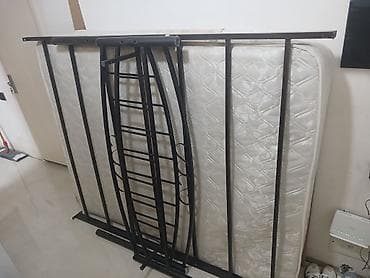 ucuz matras: İkinəfərlik çarpayı, Matras ilə, Siyirməsiz — 1