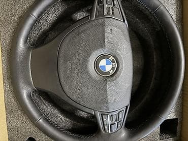 подлокотник для машины: BMW orijinal sükan komplekti - Model: BMW üçşaxəli dəri sükan - — 1