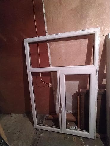 plasik qapı: PVC pəncərə və balkon qapısı dəsti - Material: ağ rəngli PVC profil - — 6