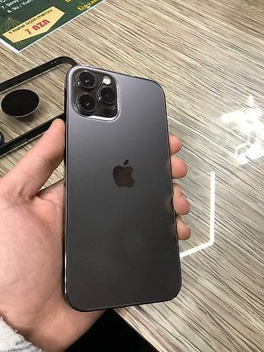 sim nomreler satisi: IPhone 12 Pro Max, 256 GB, Yaşıl, Zəmanət, Simsiz şarj, Face ID — 2
